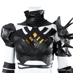 Magik Marvel Rivals Kostuem-Set Cosplay Damen Schwarz Weiss