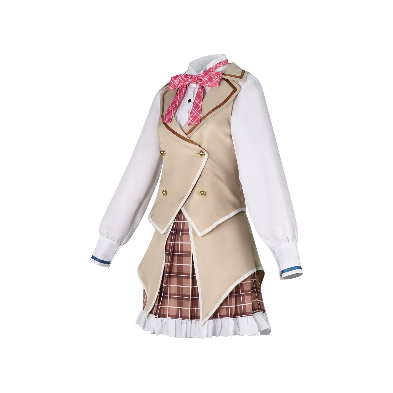 Si Lan For All Time Blue Suit JK Cosplay Kostuem Damen