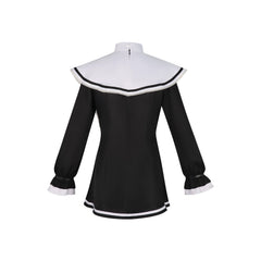 Akiyama Mizuki Project Sekai Nonnen-Kleid Cosplay Kostuem Damen Schwarz