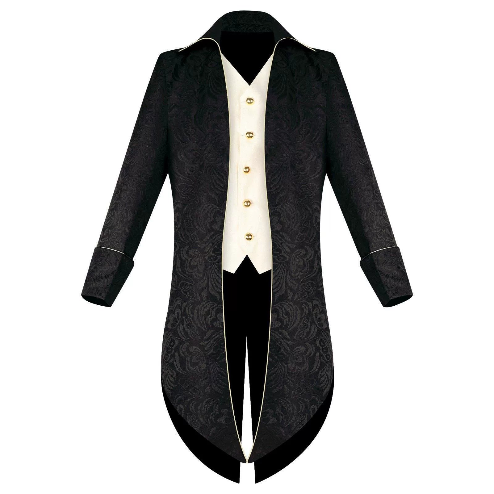 Maenner Frack Halloween & Mittelalter Herren Frack Anzug Cosplay Kostuem Damen