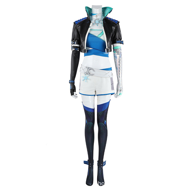 Luna Snow Marvel Rivals Outfit Cosplay Kostuem Damen