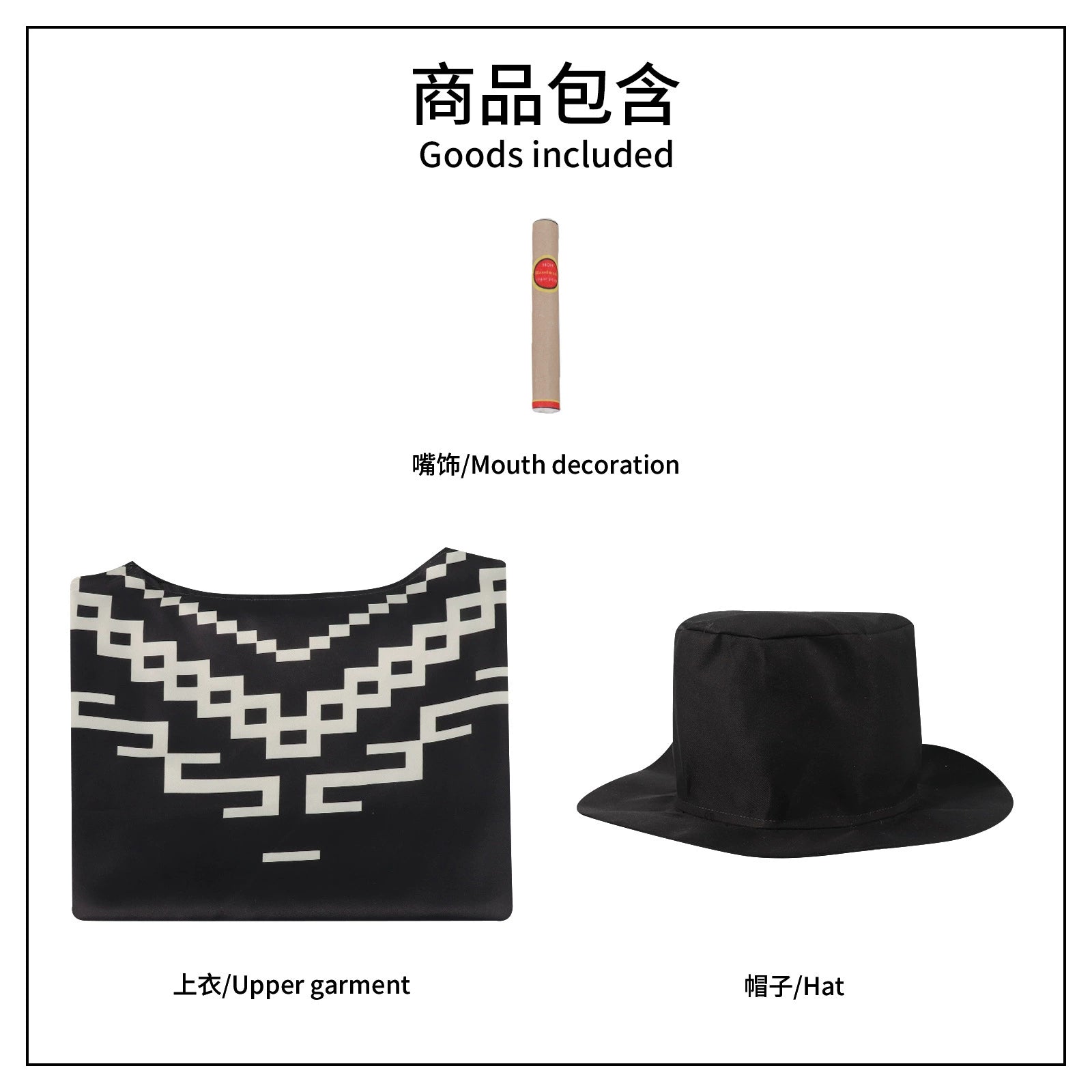 Clint Western Poncho-Umhang-Set Cosplay Kostuem Damen