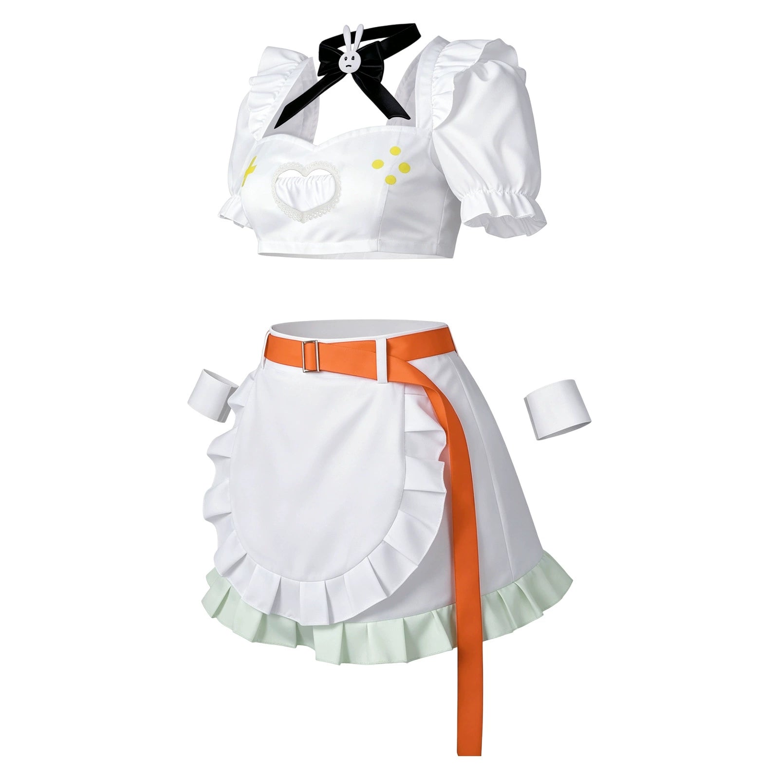 Elegg NIKKE Dunkles Techwear Set Cosplay Kostuem Damen