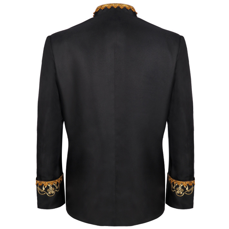 Gold-Dinnerjacket – viktorianischer Smoking für Hochzeit & Bühne, HERREN