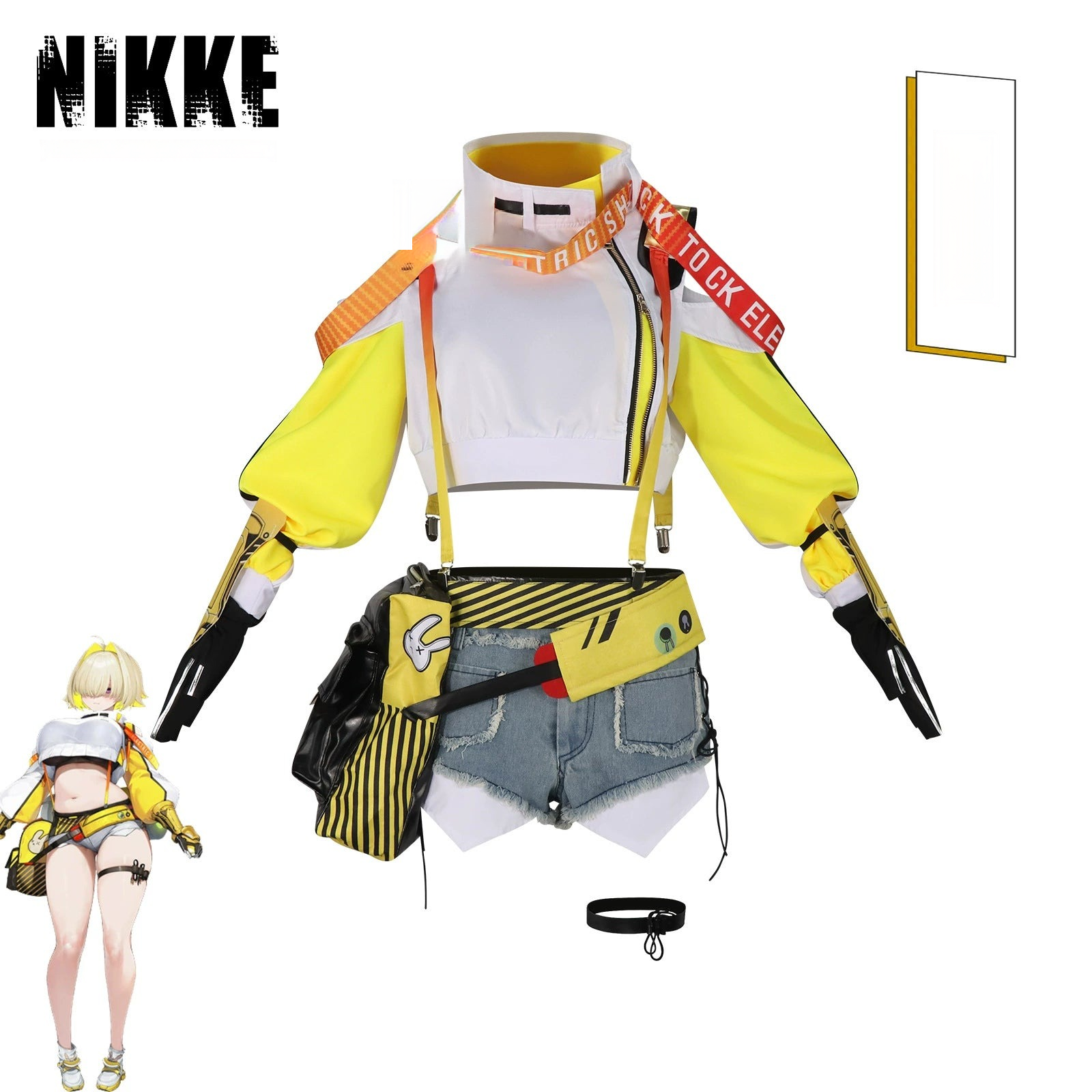 Elegg NIKKE Anzug Set Cosplay Kostuem Damen