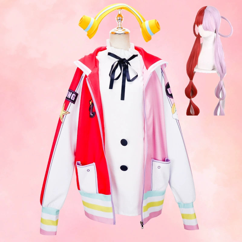 Uta Crown One Piece Bühnenoutfit Cosplay Kostuem Damen