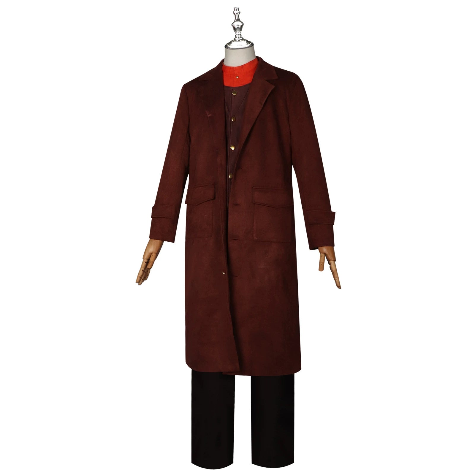 Rubeus Hagrid Harry Potter Wildhueter Mantel Set Cosplay Kostuem Damen