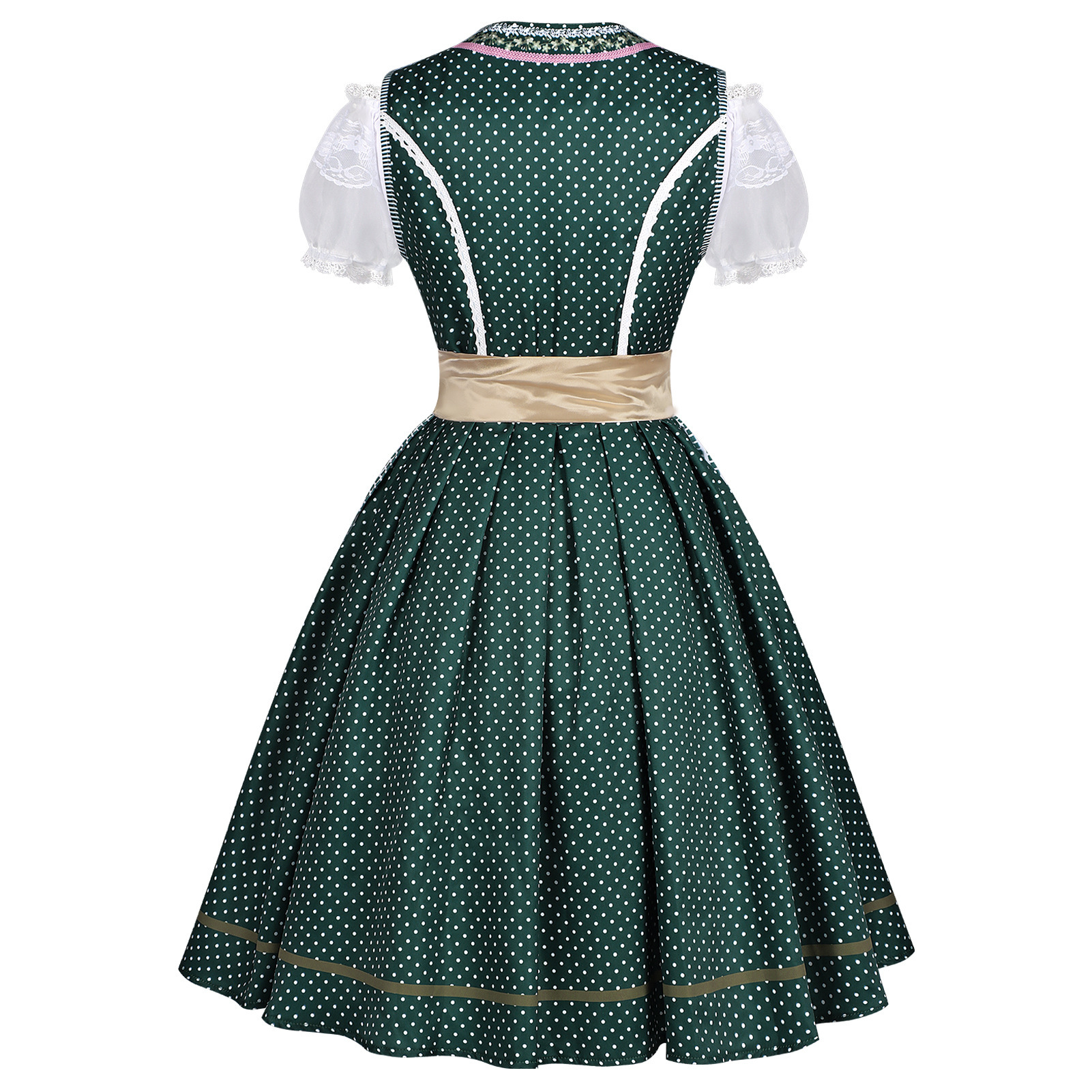 Dirndl kariert – bayerisches Maid-Kleid für Oktoberfest, DAMEN