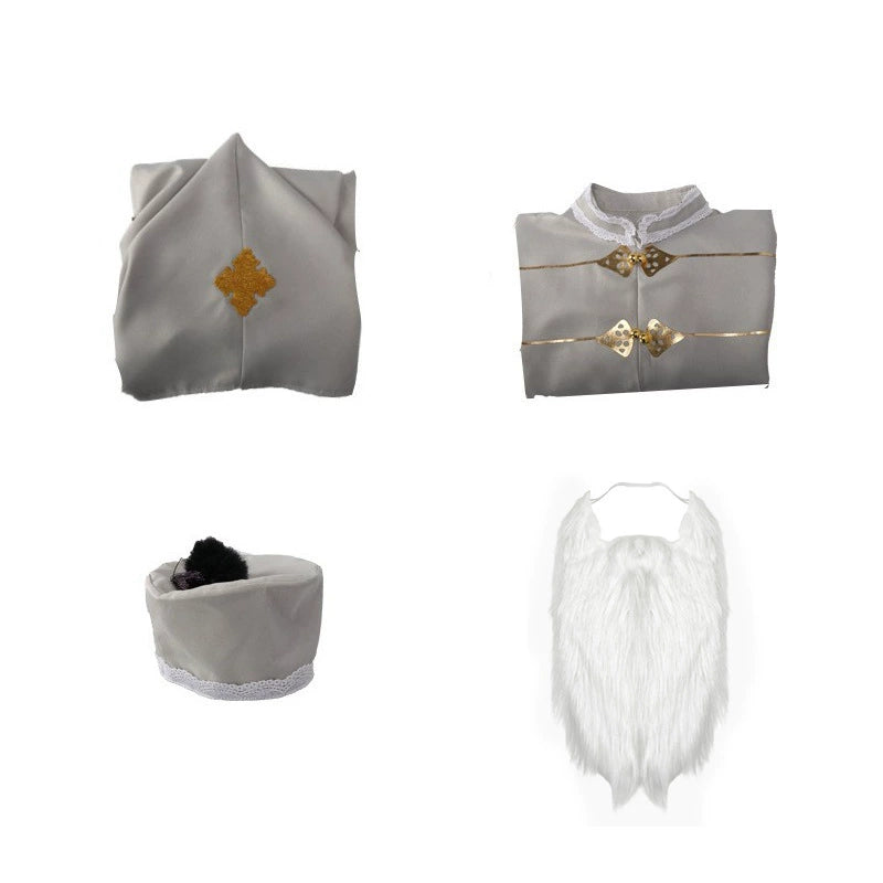 Albus Dumbledore Harry Potter Schulleiter Gewand Set Cosplay Kostuem Damen
