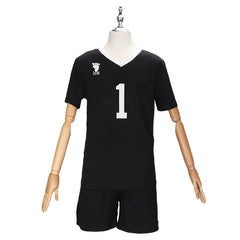 Inarizaki Haikyuu Volleyball-Set Cosplay Kostuem Damen Weiß Grau