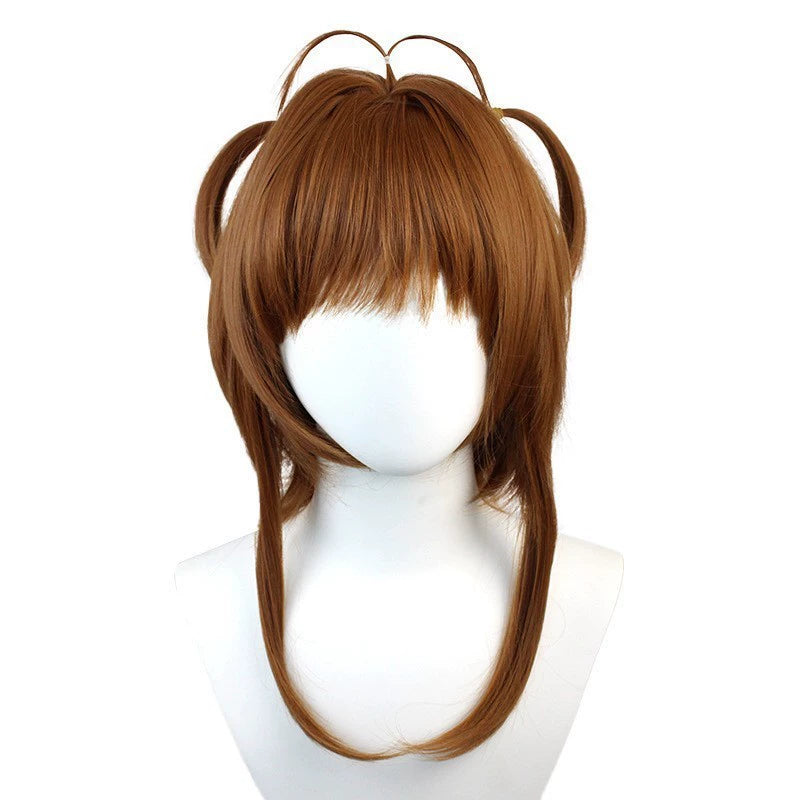 Sakura Kinomoto CardCaptor Sakura Rot-Weisses Kampfkleid Cosplay Kostuem Damen