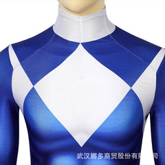 Tricera Ranger Power Rangers Anzug Cosplay Kostuem Damen Blau
