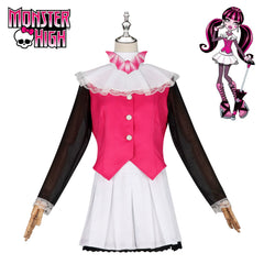 Draculaura Monster High Vampir Schuluniform Cosplay Kostuem Damen