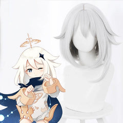 Paimon Cosplay Peruecke Damen